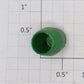 Acme 1000X-905 Small Green Plastic Open Barrel