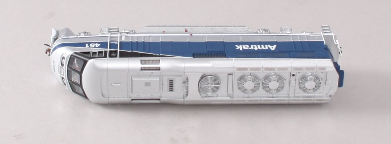 Athearn 64653 HO Amtrak RTR F59PHI Diesel Locomotive with DCC & Sound #451