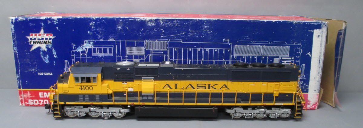 USA Trains 22609 G Alaska Railroad EMD SD70 Mac Powered Diesel Locomotive #4101