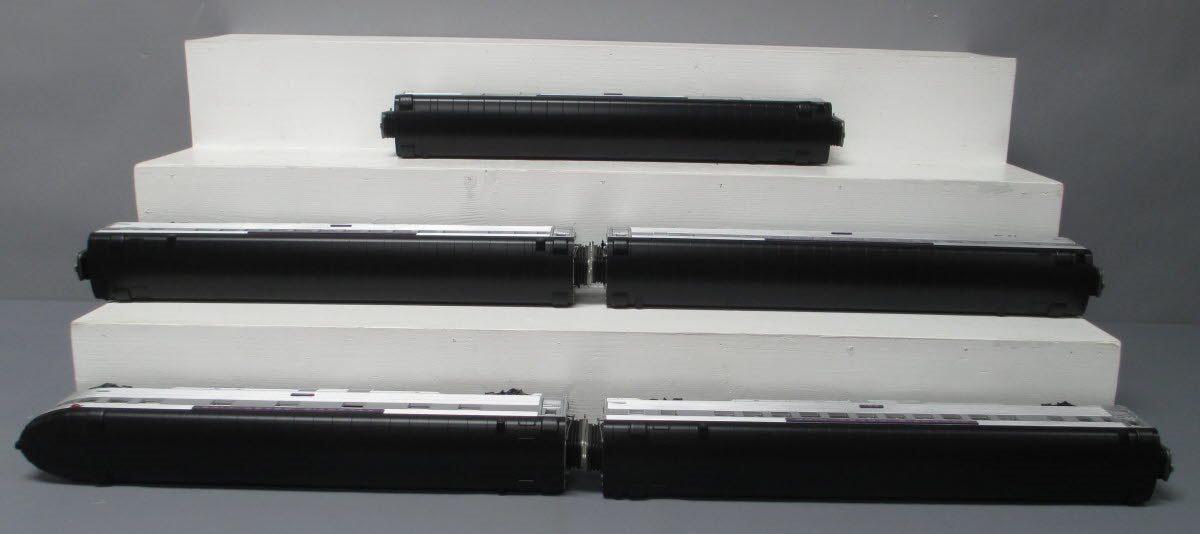 MTH 20-65252 O Atlantic Coast Line 70' Streamlined Passenger Car Set (Set of 5)