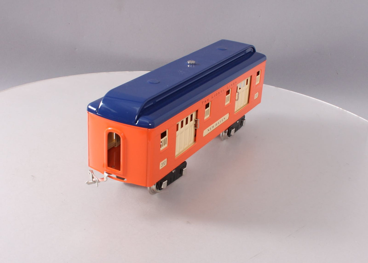 MTH 11-40073 Std. Lionel Corporation Tinplate Baggage Passenger Car #310