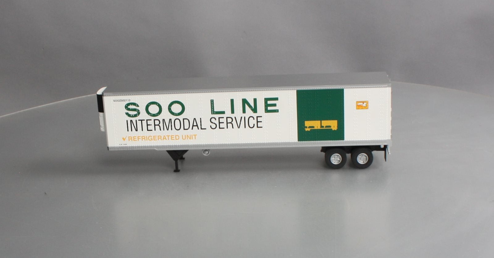 Atlas 8978-2 O Soo Line 45' Pines Trailer w/ Refrigeration Unit #502112