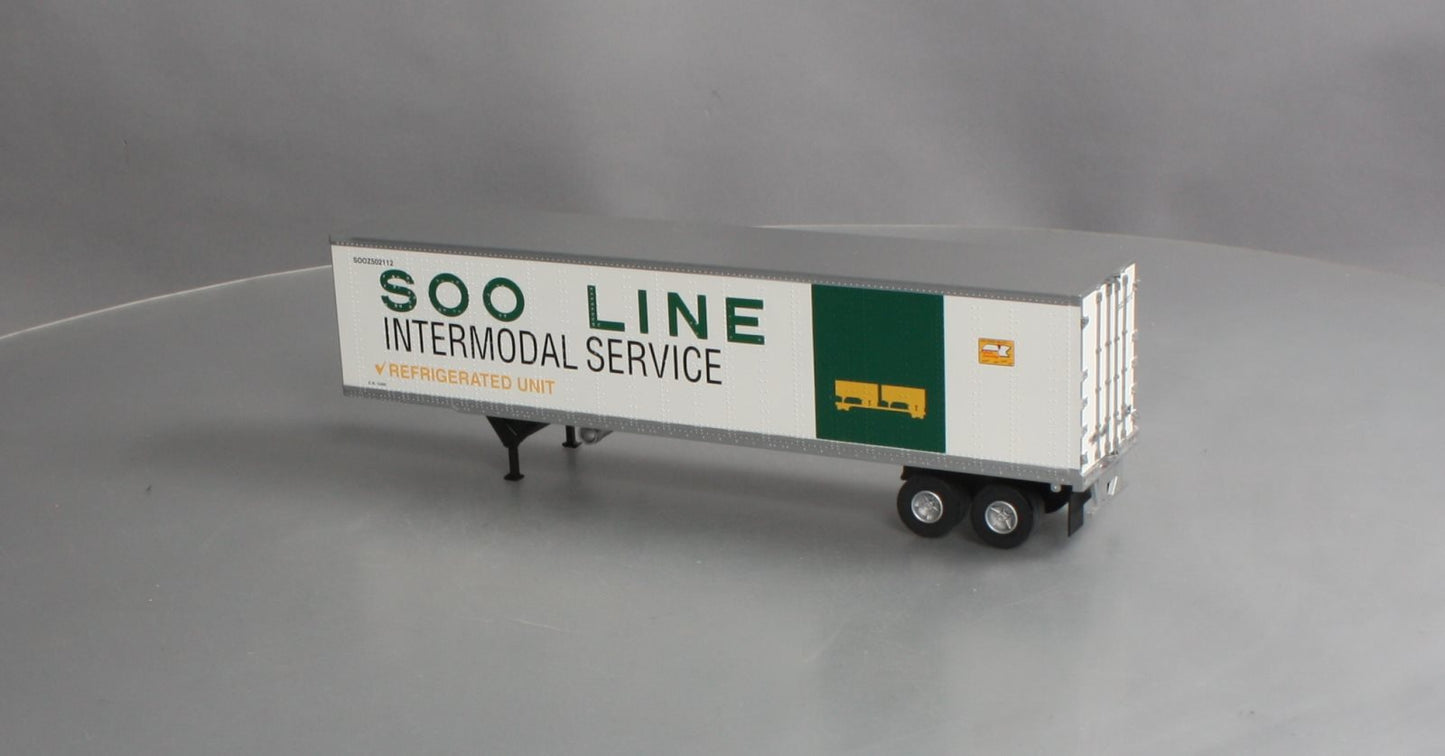 Atlas 8978-2 O Soo Line 45' Pines Trailer w/ Refrigeration Unit #502112