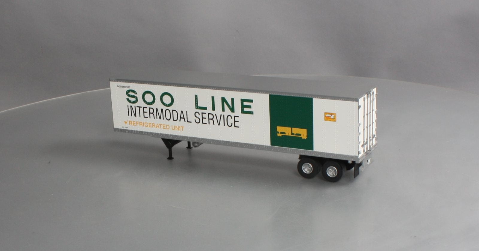 Atlas 8978-2 O Soo Line 45' Pines Trailer w/ Refrigeration Unit #502112