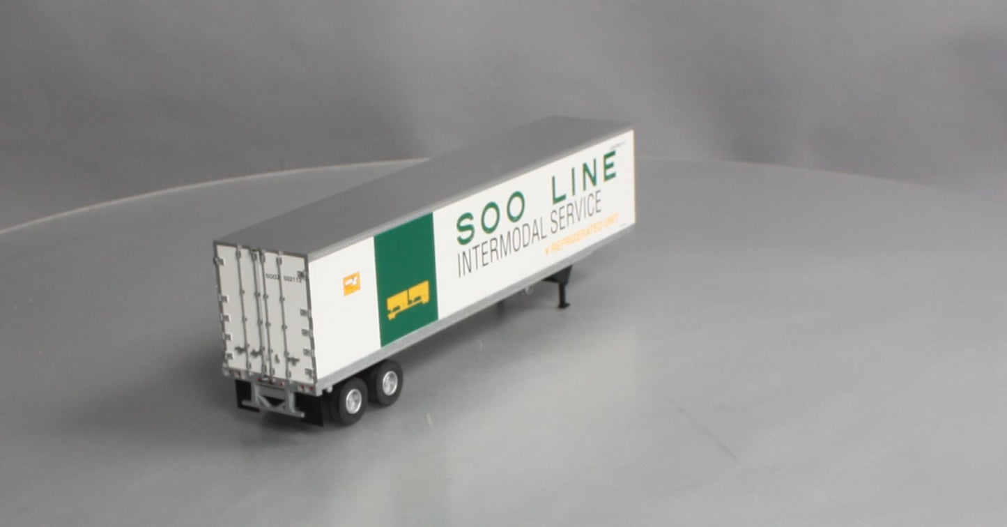 Atlas 8978-2 O Soo Line 45' Pines Trailer w/ Refrigeration Unit #502112