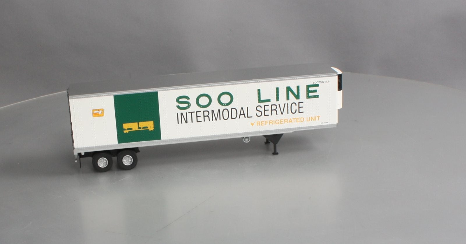 Atlas 8978-2 O Soo Line 45' Pines Trailer w/ Refrigeration Unit #502112
