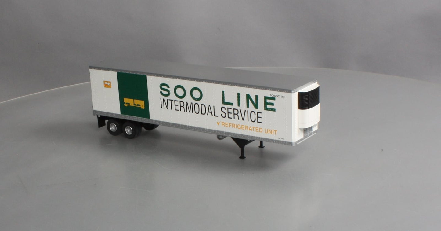 Atlas 8978-2 O Soo Line 45' Pines Trailer w/ Refrigeration Unit #502112