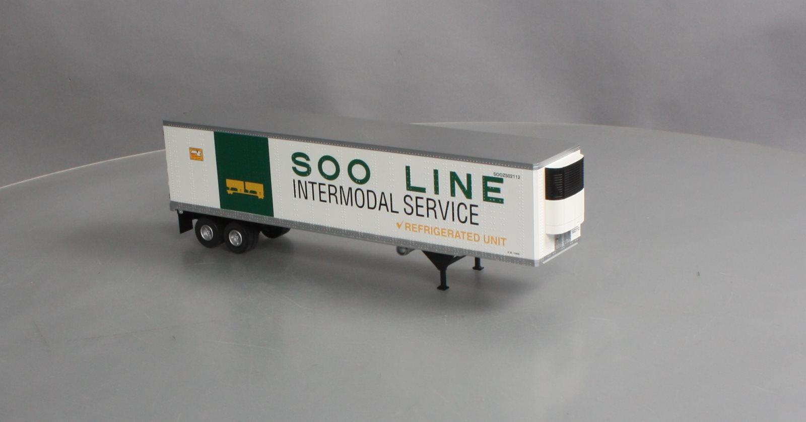 Atlas 8978-2 O Soo Line 45' Pines Trailer w/ Refrigeration Unit #502112