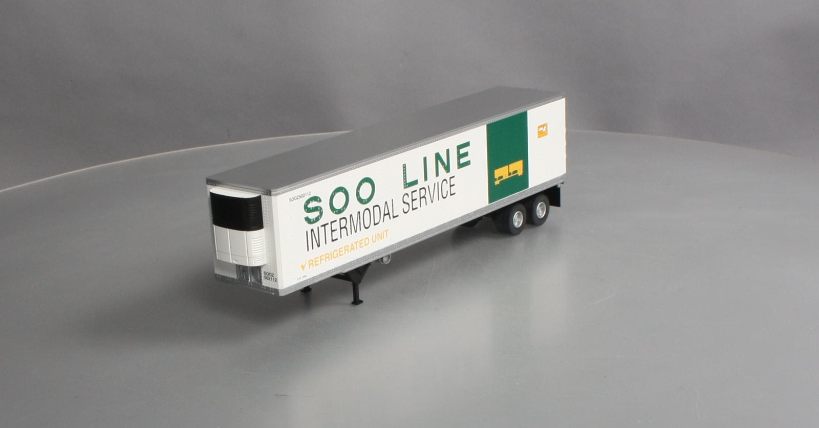 Atlas 8978-2 O Soo Line 45' Pines Trailer w/ Refrigeration Unit #502112