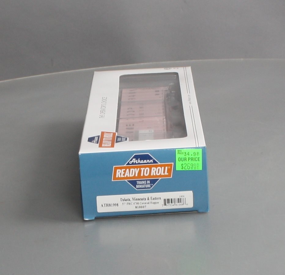 Athearn 81998 HO Dakota, Minnesota and Eastern FMC 4700 Covered Hopper #810007