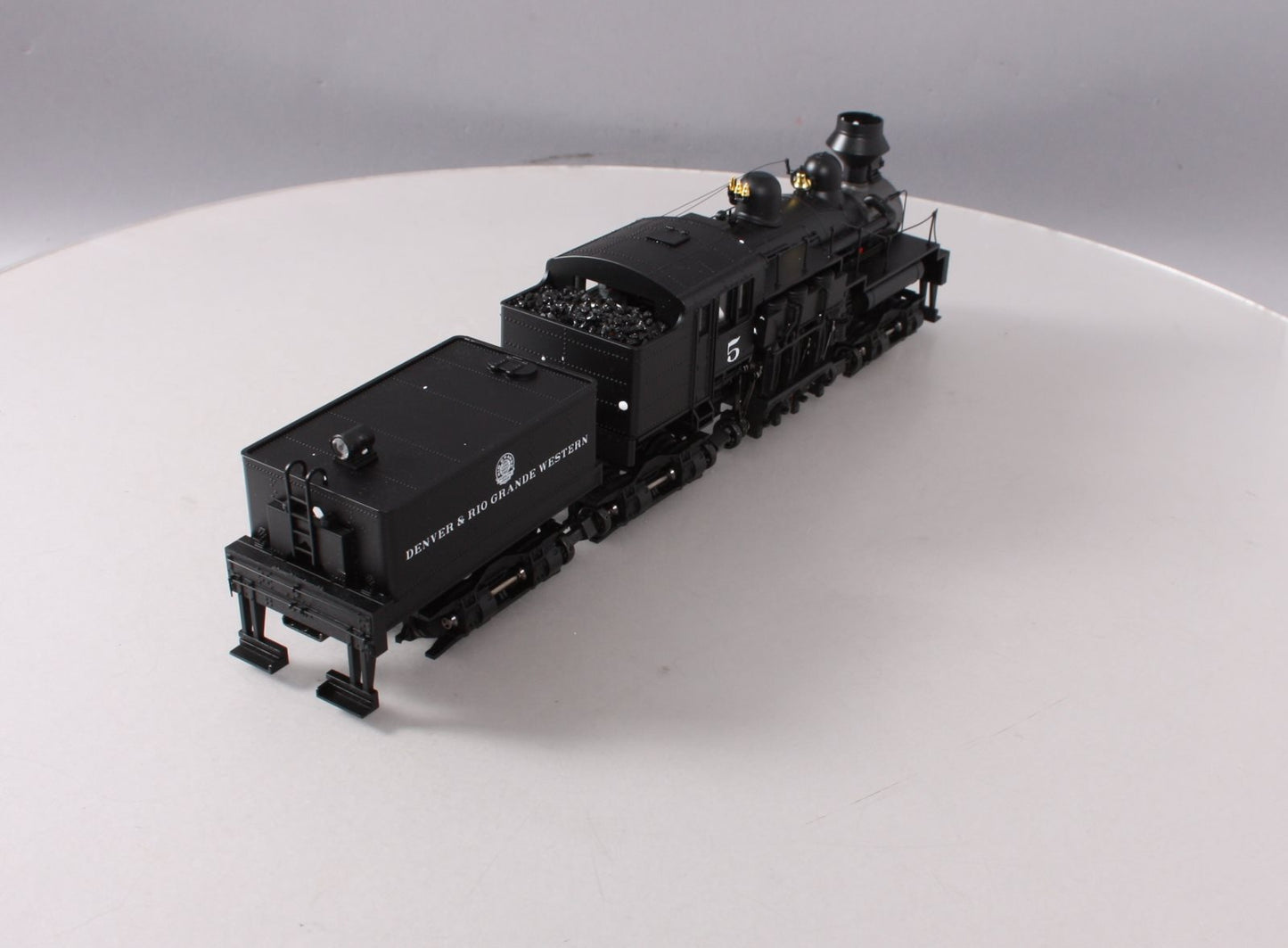 MTH 20-3492-2 O Scale D&RGW 3-Truck Shay Steam Locomotive w/PS3 [Scale Wheels]