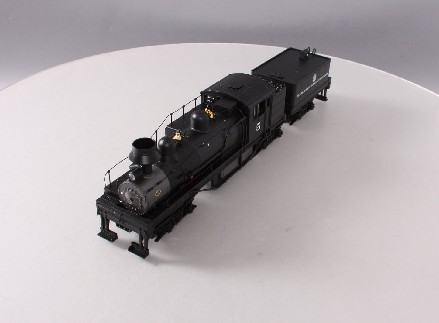 MTH 20-3492-2 O Scale D&RGW 3-Truck Shay Steam Locomotive w/PS3 [Scale Wheels]
