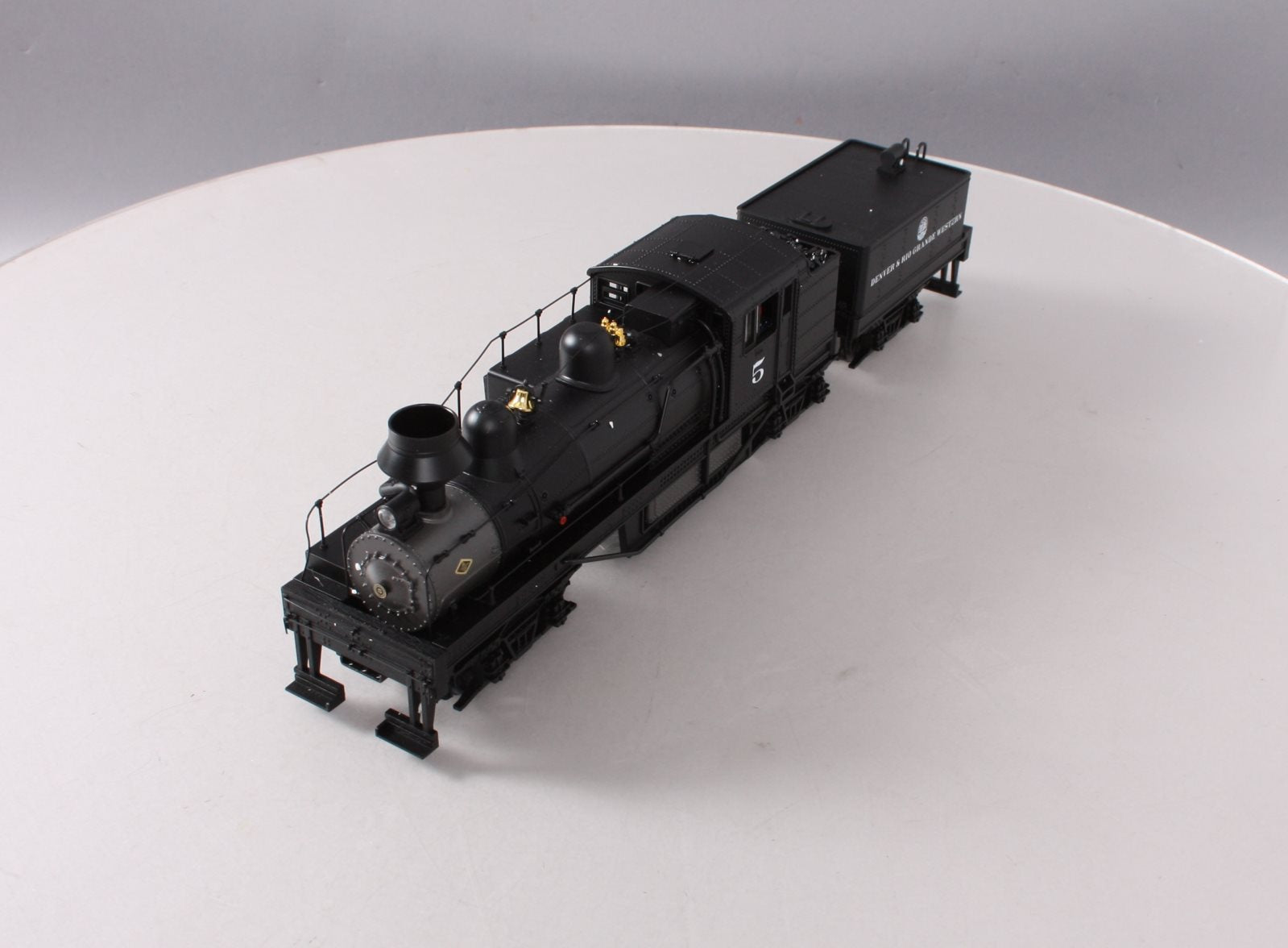 MTH 20-3492-2 O Scale D&RGW 3-Truck Shay Steam Locomotive w/PS3 [Scale Wheels]