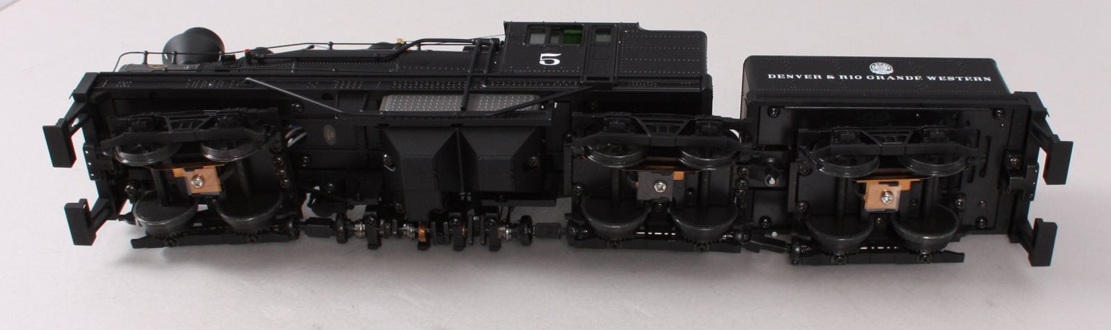 MTH 20-3492-2 O Scale D&RGW 3-Truck Shay Steam Locomotive w/PS3 [Scale Wheels]