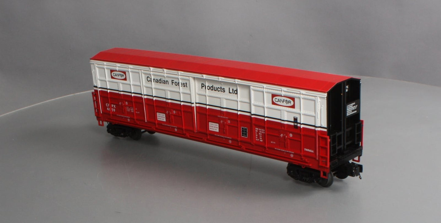 MTH 20-93680 O Gauge Canfor 55' All-Door Box Car #4659