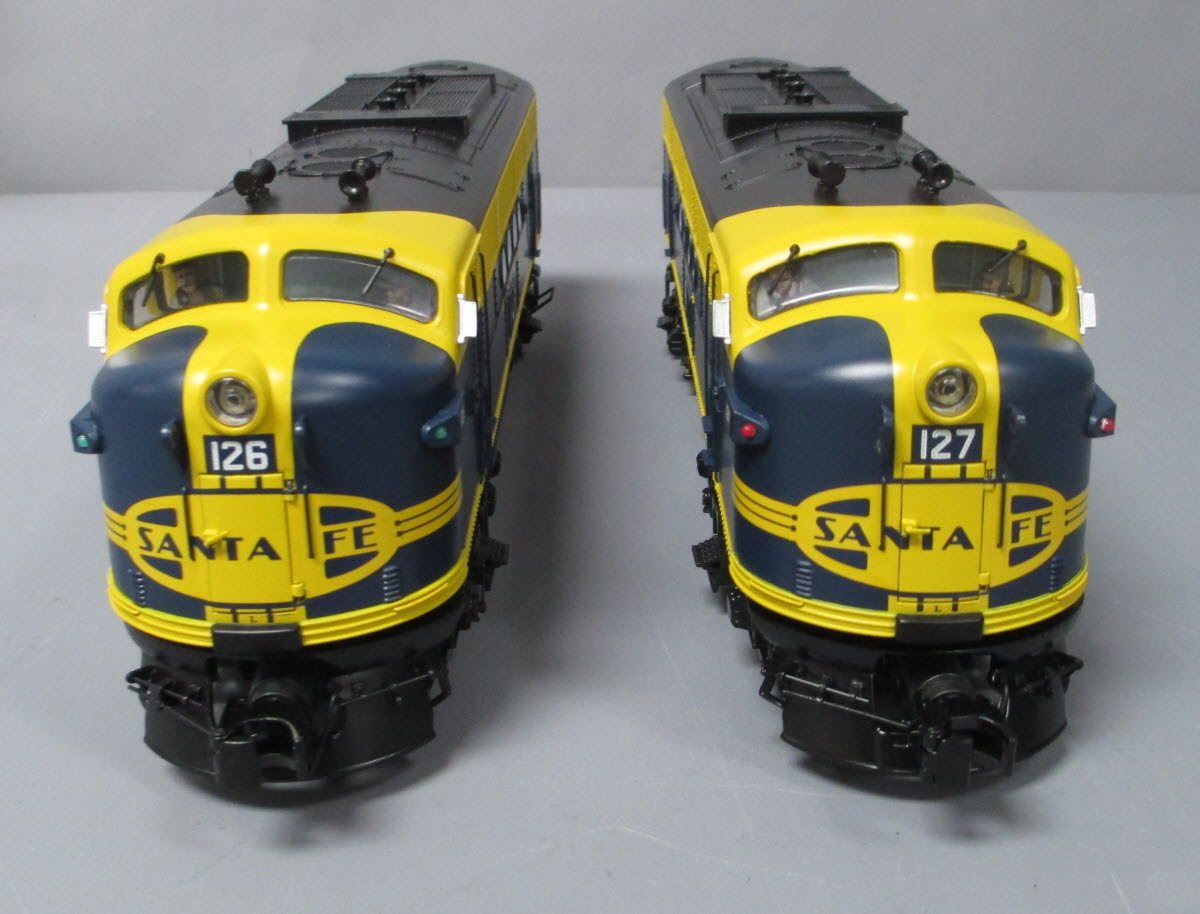 MTH 20-20162-1 Santa Fe FT ABA Diesel Locomotive #126/127/126B w/PS2