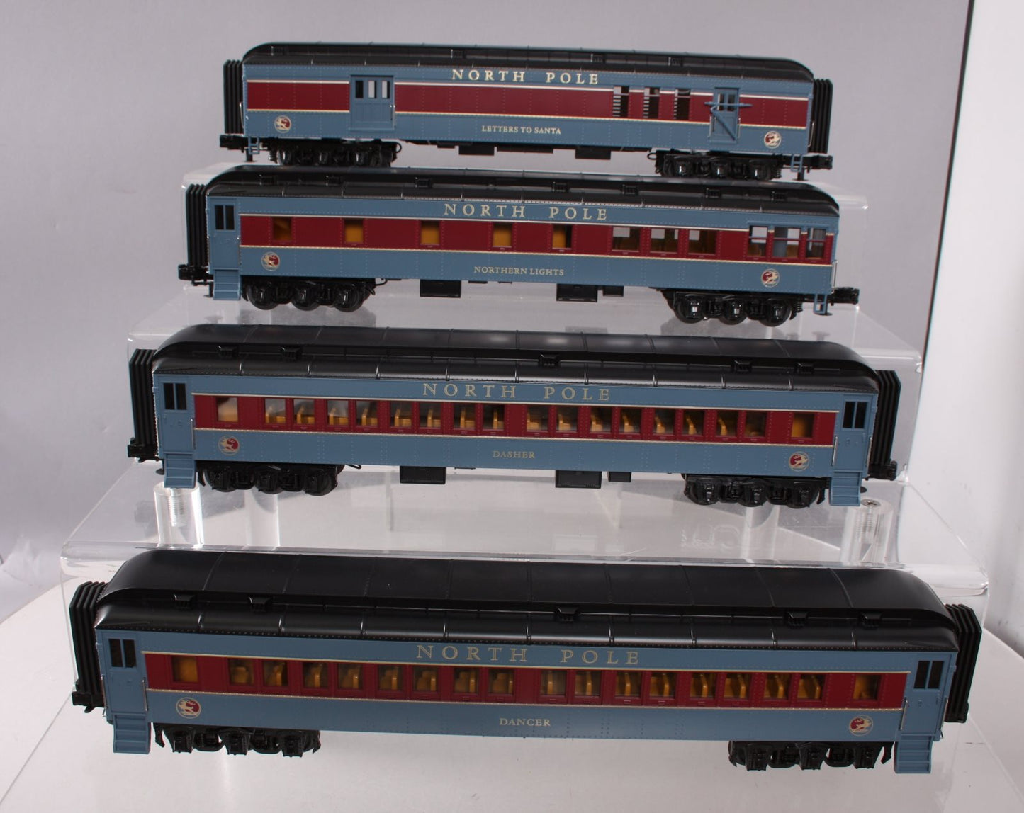MTH 30-69279 O North Pole 60' Madison Passenger 4-Car Set