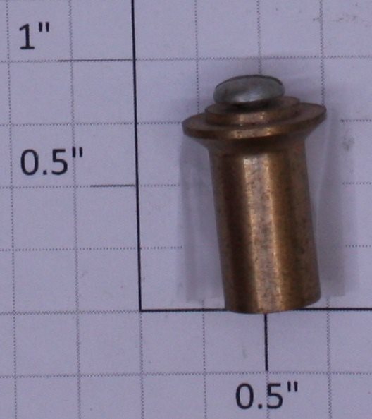 Acme 1000X-1012 Brass Mountable Smoke Stack for Crane Cab