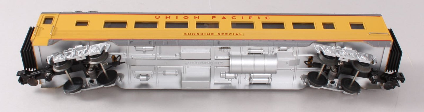 MTH 30-68142 O Union Pacific 60' Streamlined Coach Car #Sunshine Special