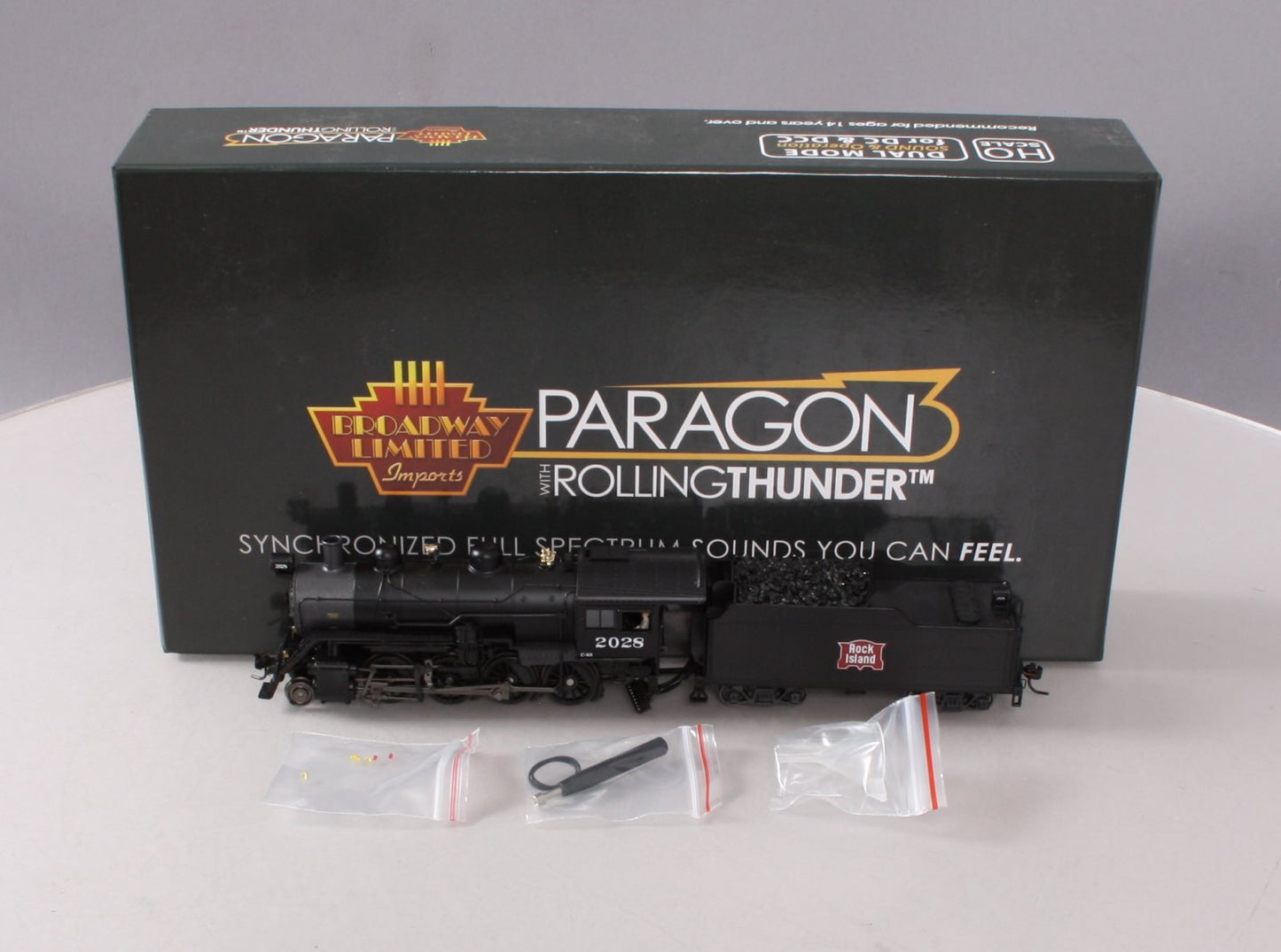 Broadway Limited 4321 HO Rock Island 2-8-0 Consolidation Steam Locomotive #2028
