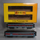 MTH 30-69280 O North Pole 2pk 60' Madison Combo/Diner Psg.Cars