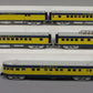 MTH 20-65235 O Alaska 5pk 70' Smoothside Psg.Cars