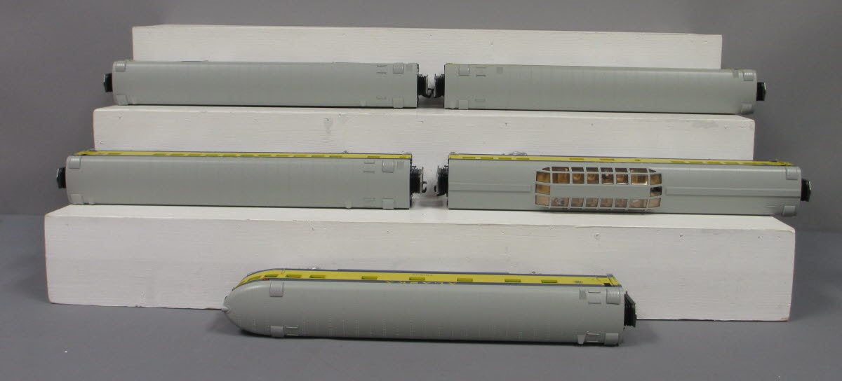 MTH 20-65235 O Alaska 5pk 70' Smoothside Psg.Cars