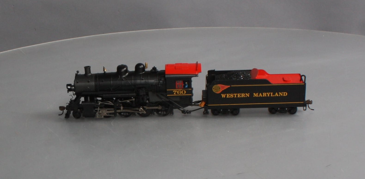 Bachmann 51307 HO Western Maryland 2-8-0 Consolidation Steam Loco w/DCC #760