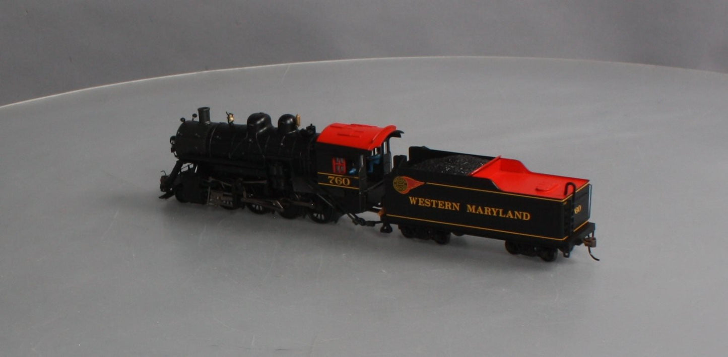 Bachmann 51307 HO Western Maryland 2-8-0 Consolidation Steam Loco w/DCC #760