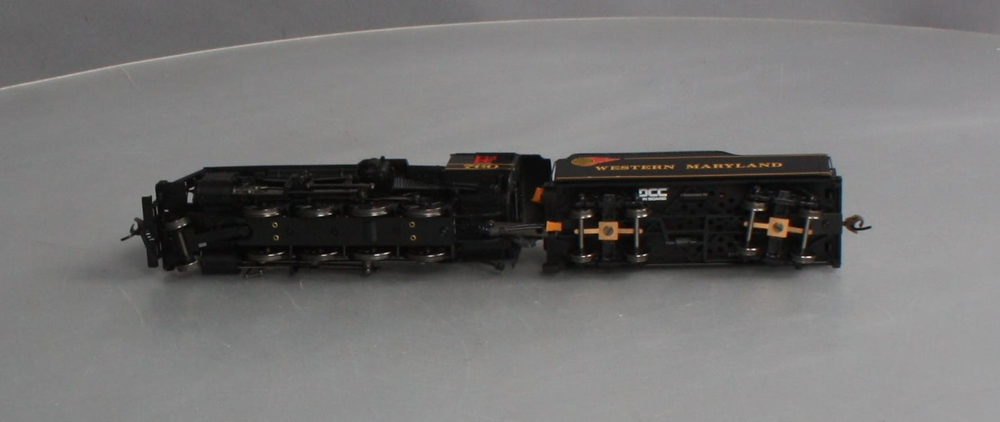 Bachmann 51307 HO Western Maryland 2-8-0 Consolidation Steam Loco w/DCC #760