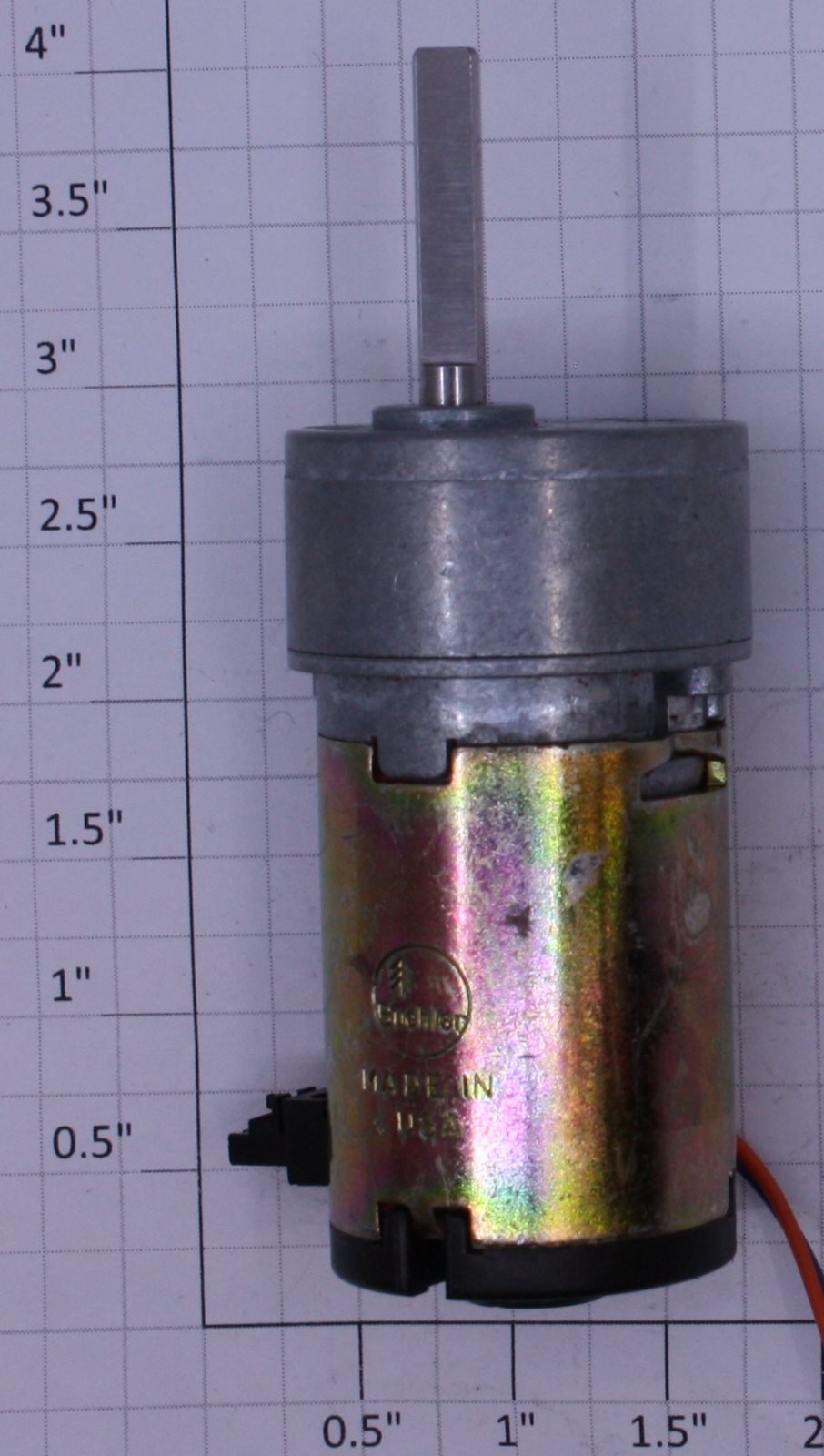Acme 1000-X1372 Buehler 12-24VDC Motor with Gearbox