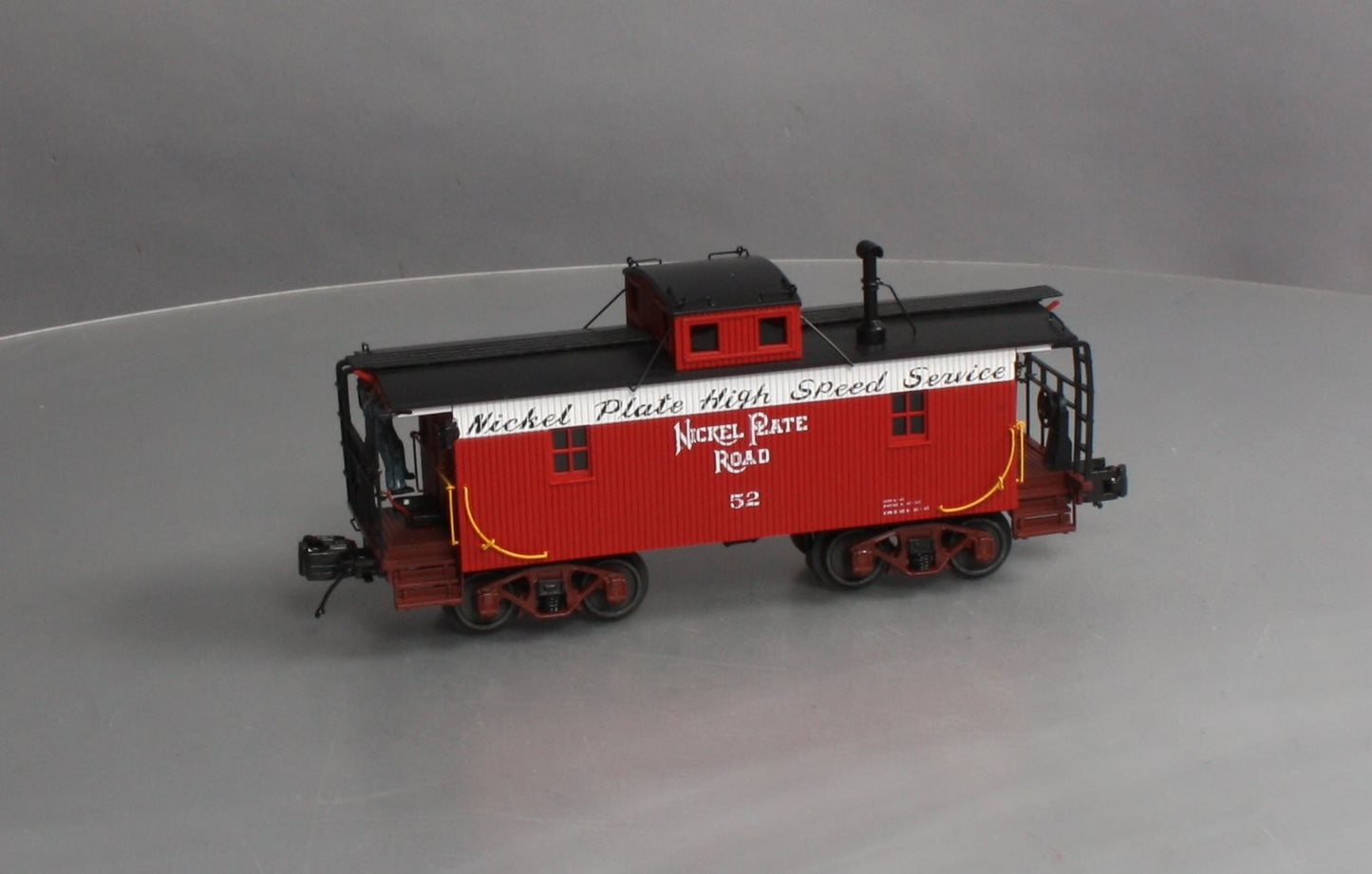 MTH 20-91647 O Nickel Plate Road N-6b Caboose w/Operating Signal Man #52