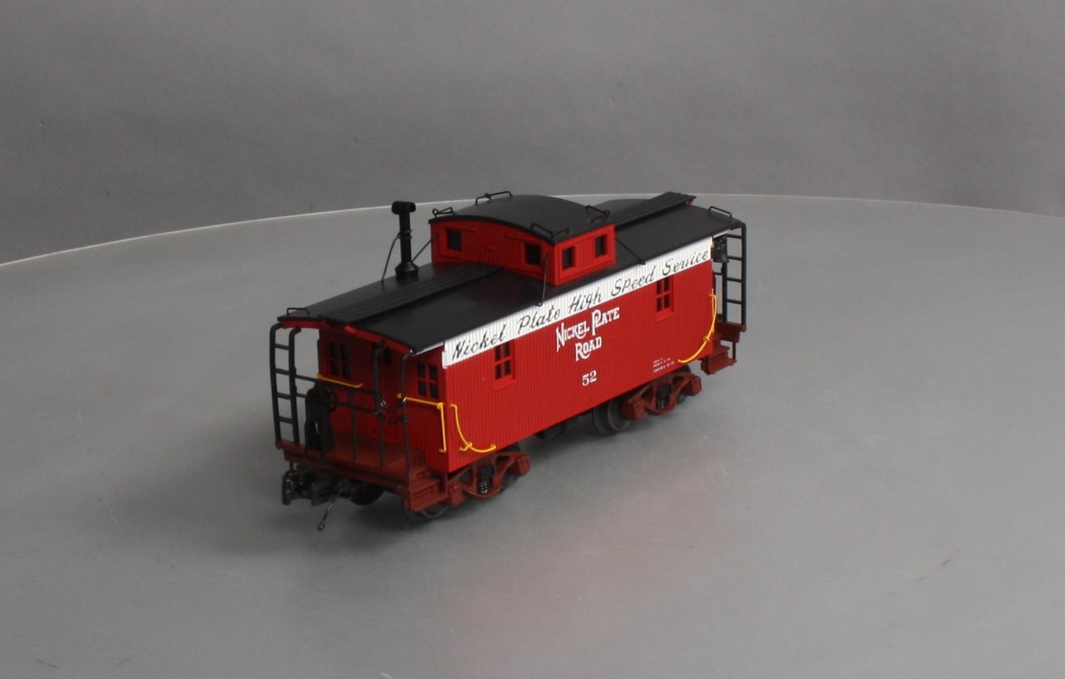 MTH 20-91647 O Nickel Plate Road N-6b Caboose w/Operating Signal Man #52