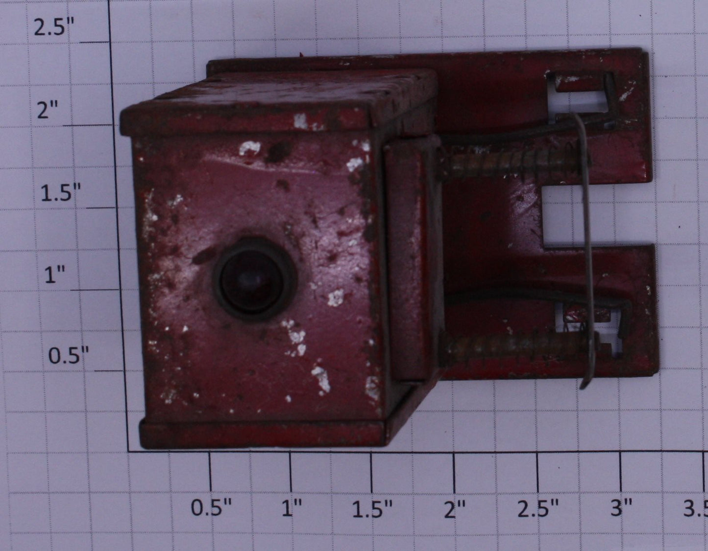 Marx 505 Red Track Bumper