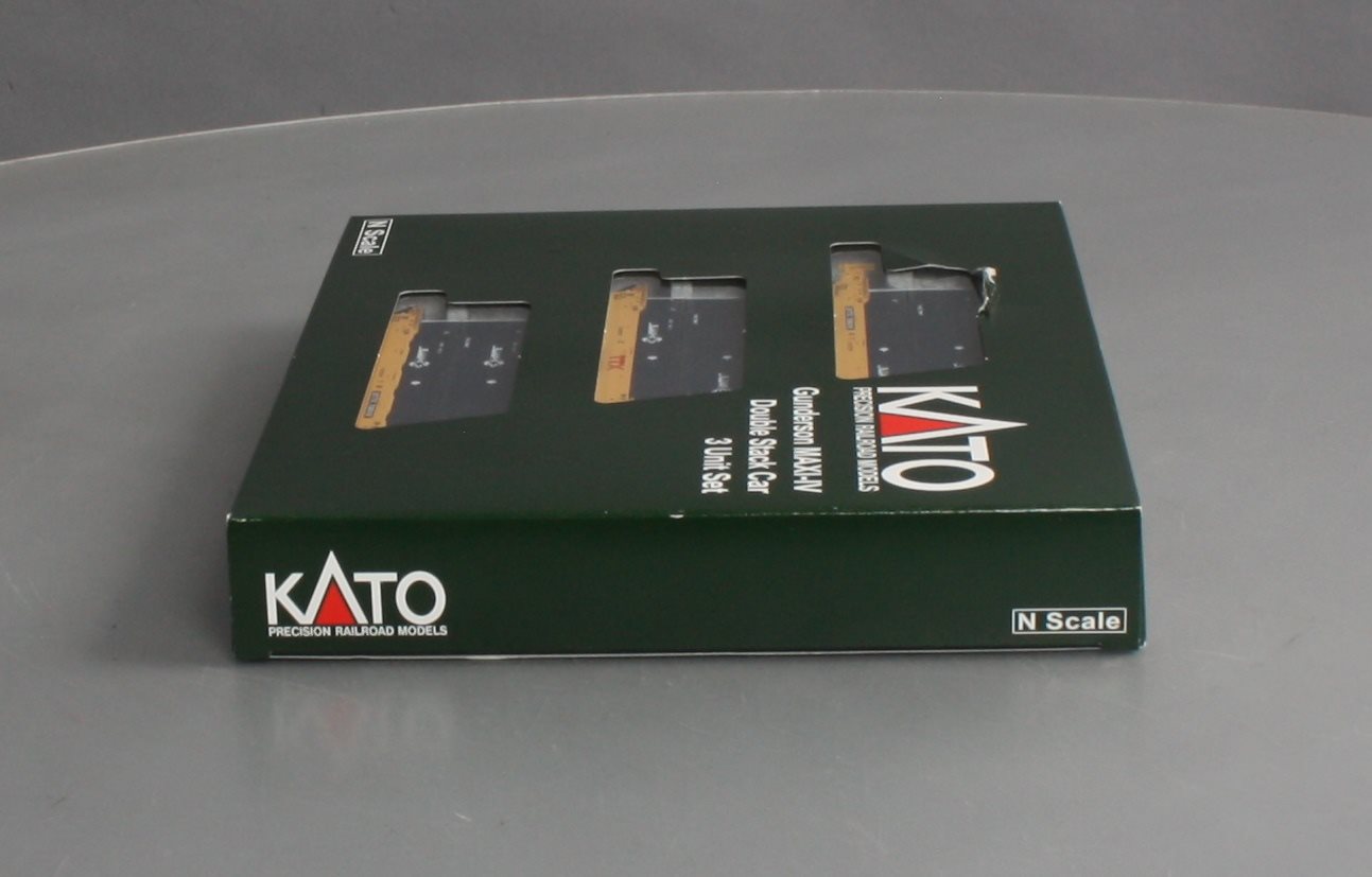 Kato 106-6176 N TTX Gunderson MAXI-IV Well 3-Car Set #766519 w