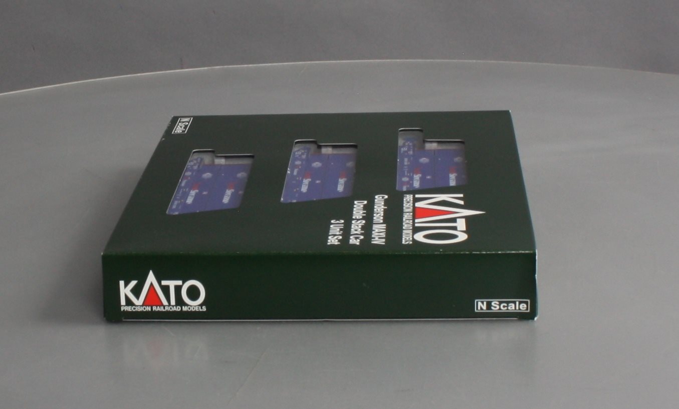 Kato 106-6180 N Gunderson MAXI-IV Double Stack Car w/Pacer