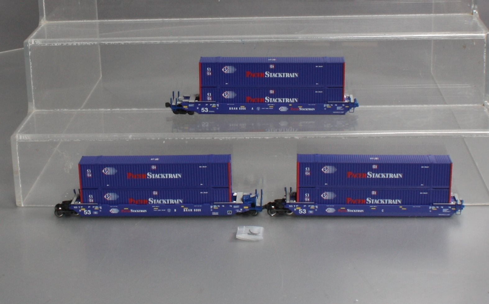 KATO 106-6181×3箱　MAXI-Ⅳ Double Stack Car Kato 106-6180 N Gunderson MAXI-IV Double Stack Car w/Pacer