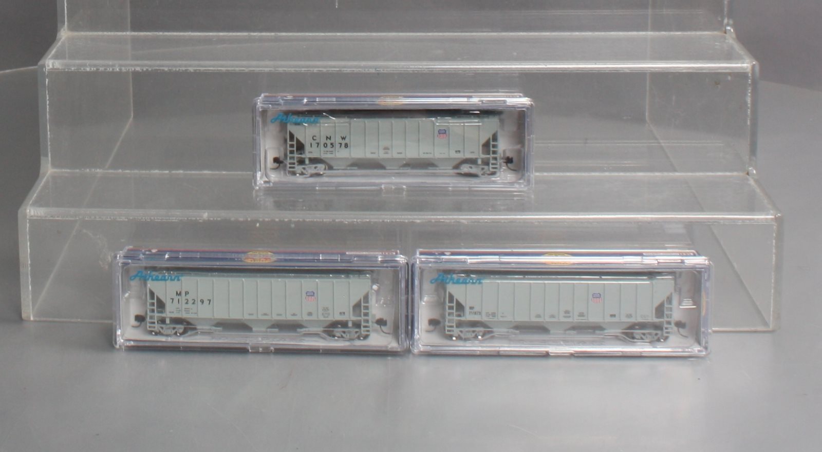 Athearn 27446 N 3 Bay Hopper (Set of 3)