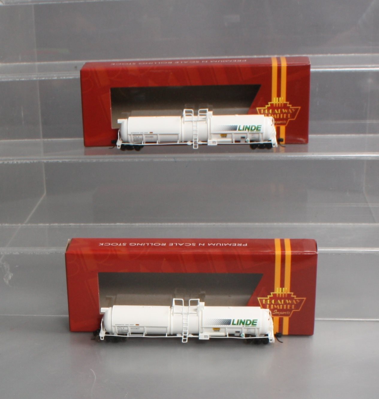 Broadway Limited 3826 N Linde Cryogenic Tank Car (Set of 2)