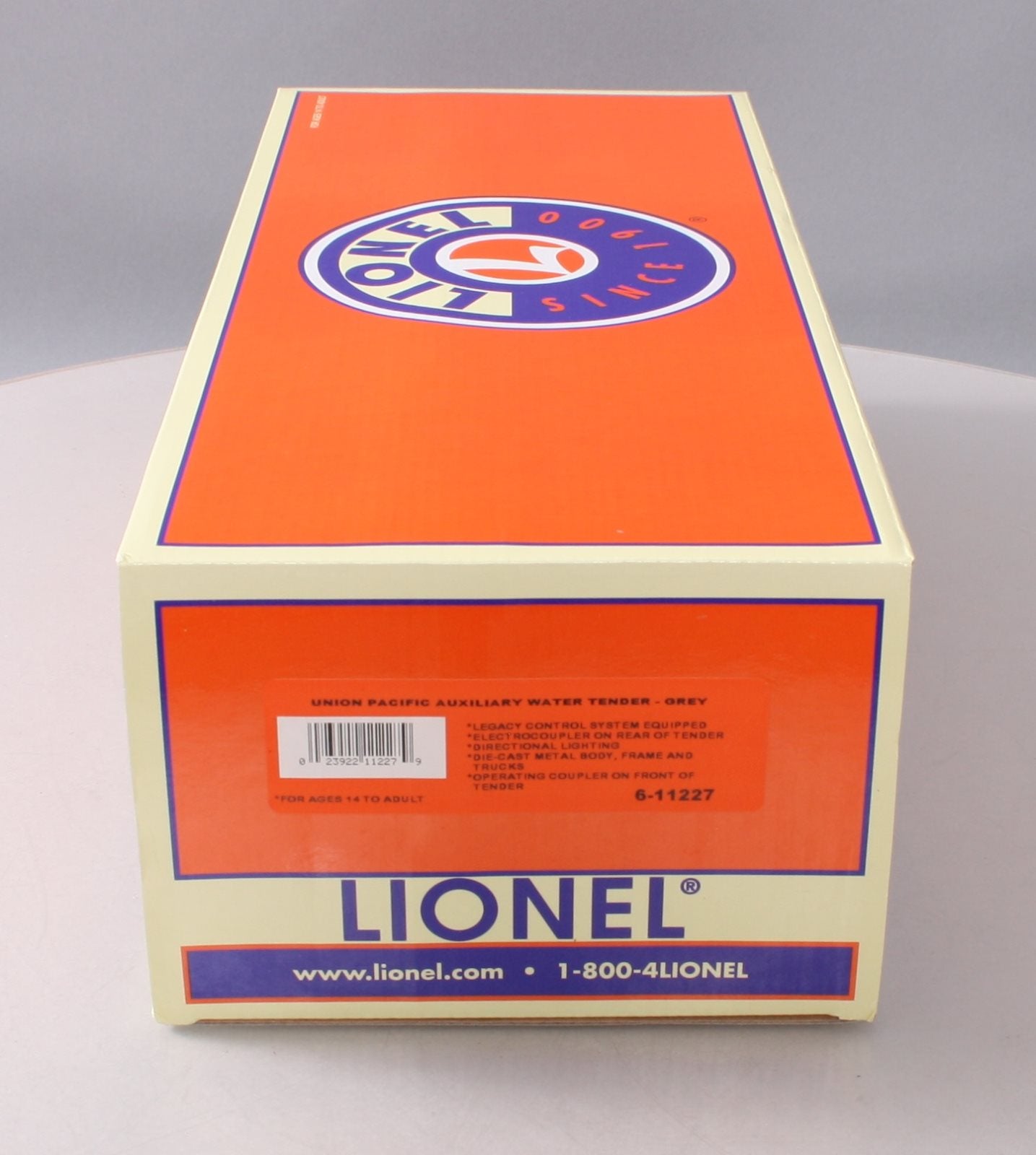 Lionel 6-11227 O Gauge Union Pacifc Legacy Water Tender