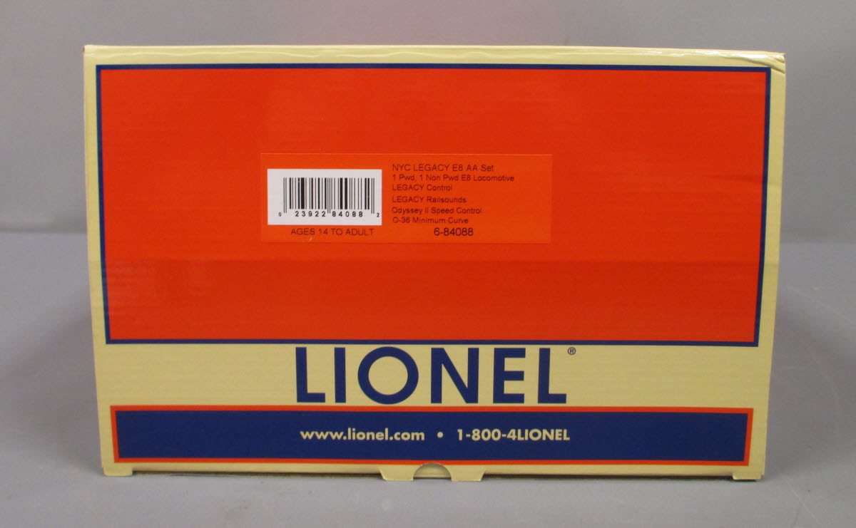 Lionel 6-84088 O LEGACY New York Central AA E8 Diesel Locomotive Set #4036/4037
