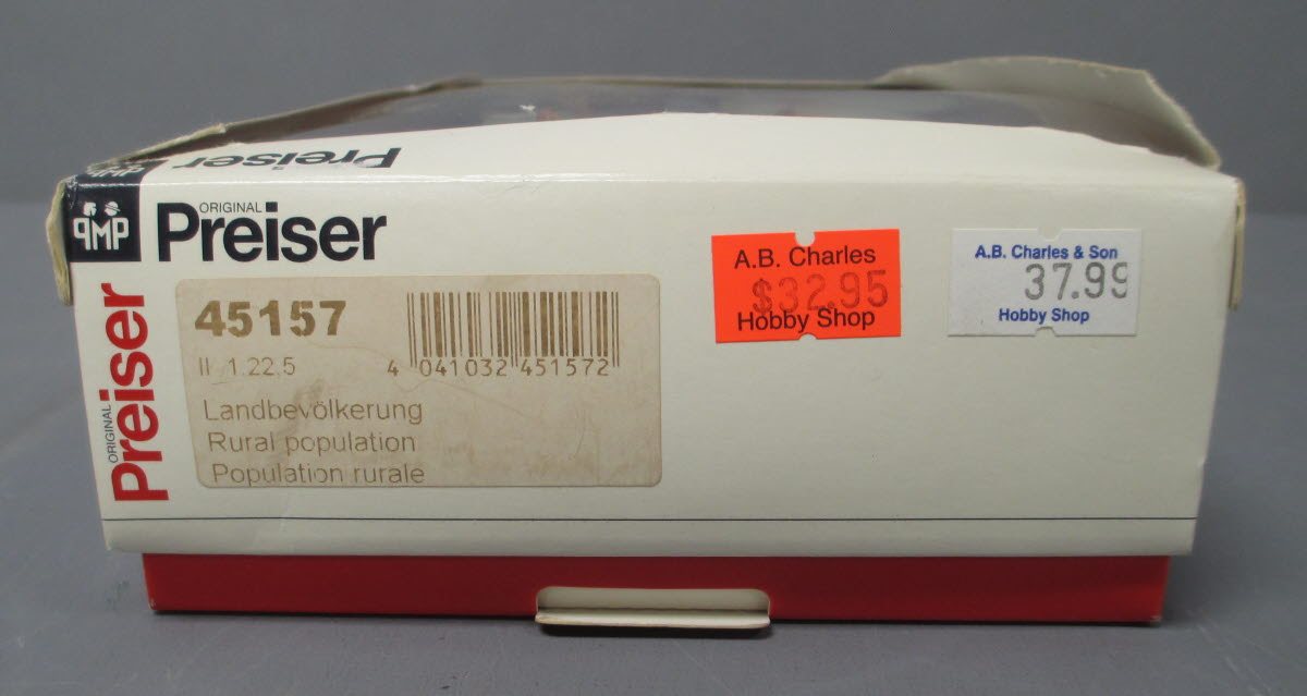 Preiser 45157 G Rural Population Figures (Set of 6)