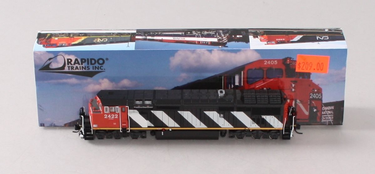 Rapido 540505 N Canadian National DASH 8-40 Diesel Locomotive #2422
