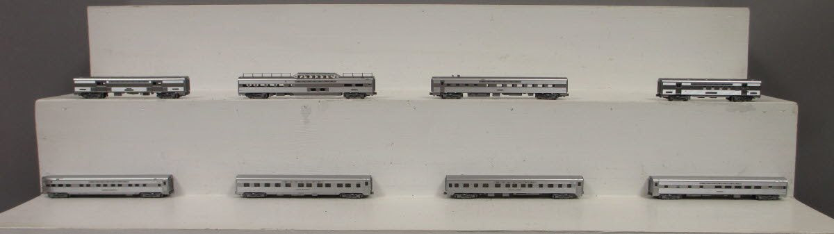 Kato 106-083 N Santa Fe Super Chief Passenger Cars with Unitrack (Set of 8)