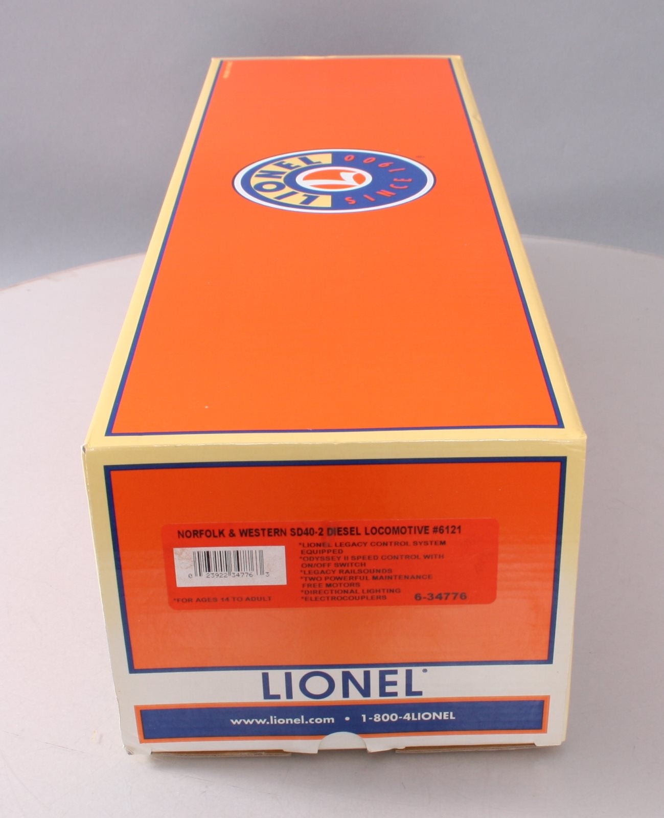 Lionel 6-34776 Norfolk & Western Legacy Scale SD40-2 Diesel Locomotive #6121
