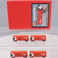 Micro-Trains 99300032 N CP 40' Boxcar w/o Roof Walks Runner Pack (Set of 4)