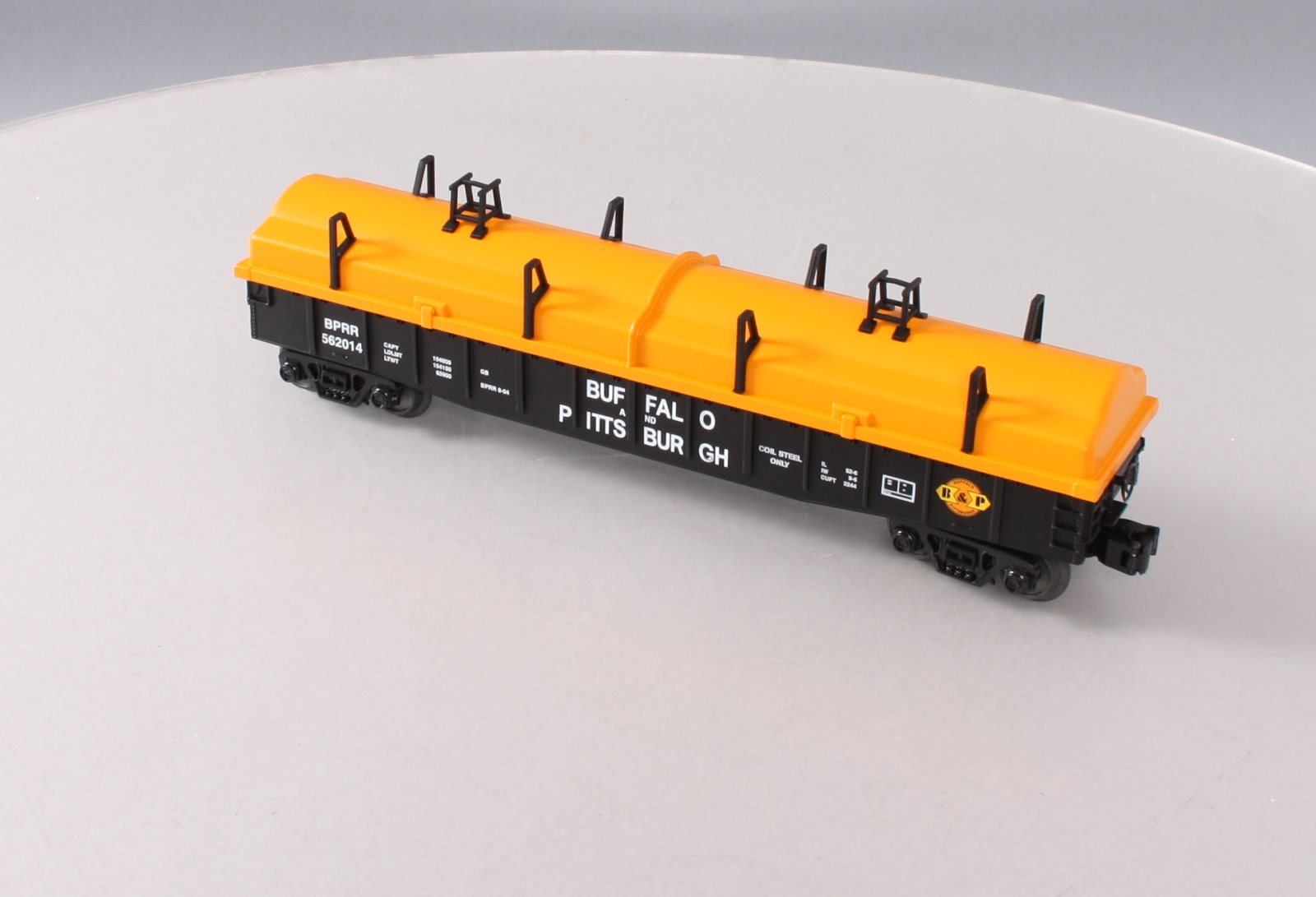 MTH 30-72132 O-27 Gondola w/Cover, B&P