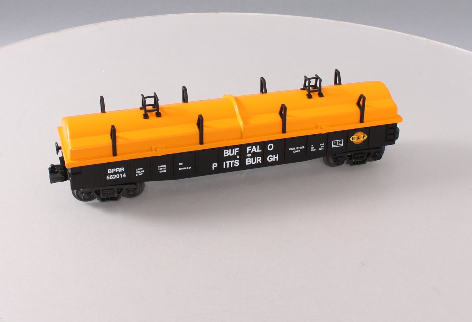 MTH 30-72132 O-27 Gondola w/Cover, B&P