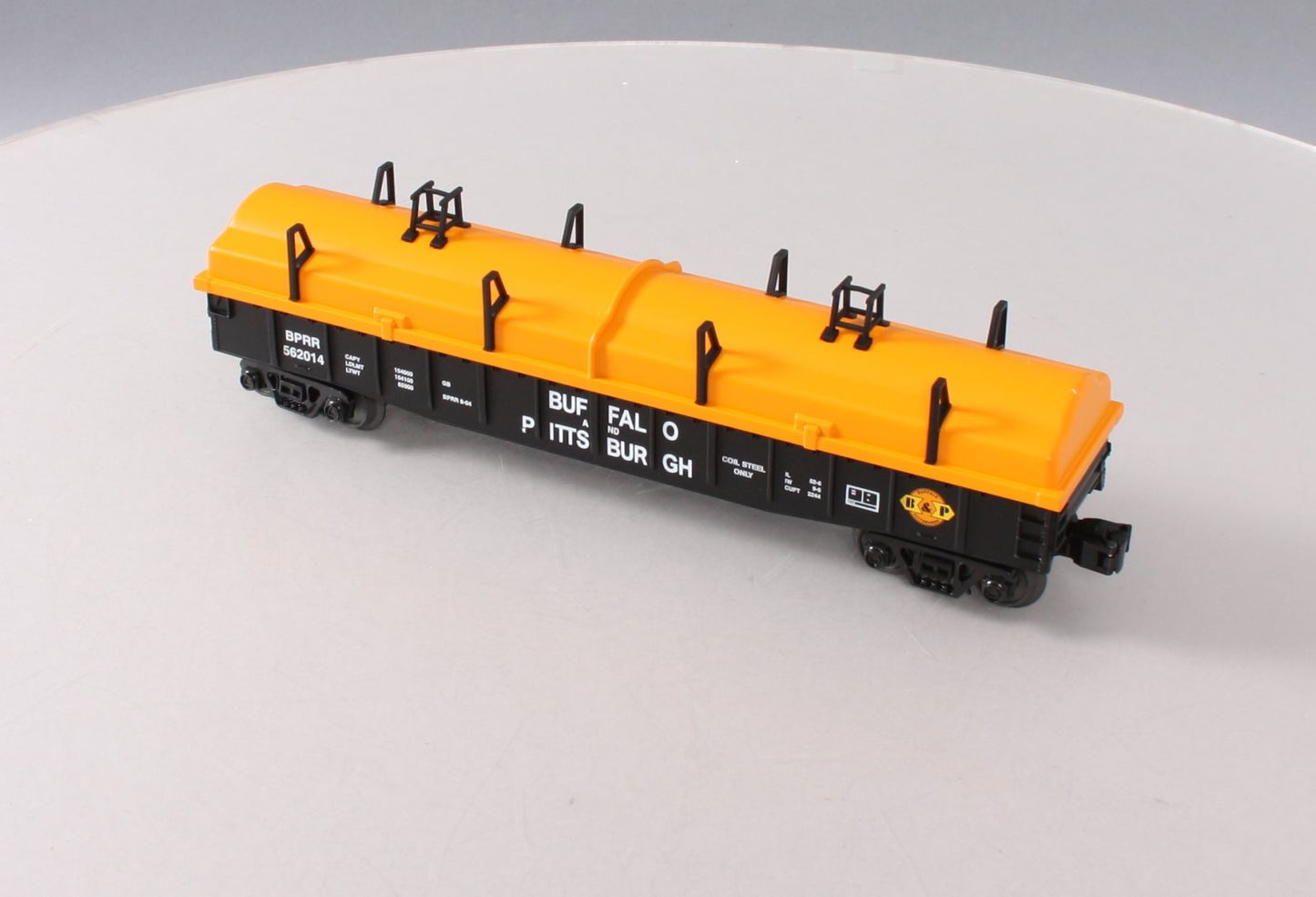 MTH 30-72132 O-27 Gondola w/Cover, B&P