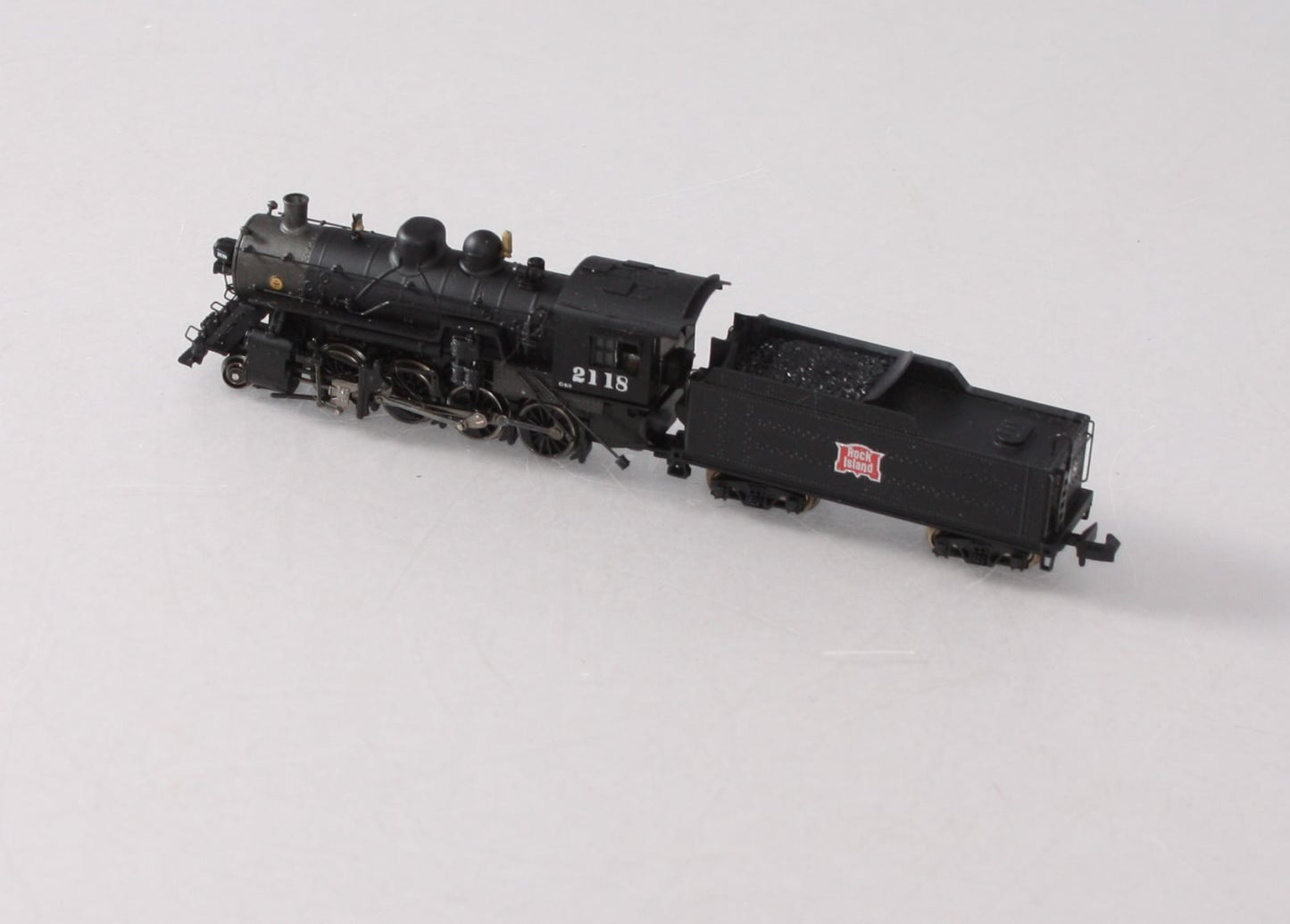 Bachmann 81172 N Rock Island 2-8-0 Consolidation Steam Locomotive & Tender #2118